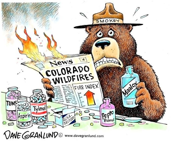 Wildfire in Colorado 2012 Preliminary Report The "Unprecedented Wildfire Season December 31, 2012 The Fern Lake Fire is not out; but snowfall in the park has reduced the fire s spread and its