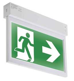 DALI EMERGENCY LIGHTING - PRODUCT SPECIFICATION AND DATA 15 Ovano Productivity & reliability Escape route signalisation Compatible with DALI control unit to control, test & monitor emergency lighting