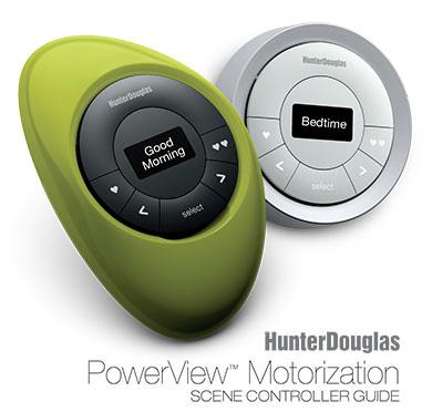 Vertiglide PowerView Optional NOTE: Dealers and installers may ONLY purchase a remote, Scene Controller, Pebble, or Surface by calling Hunter Douglas Fabrication Customer Service.