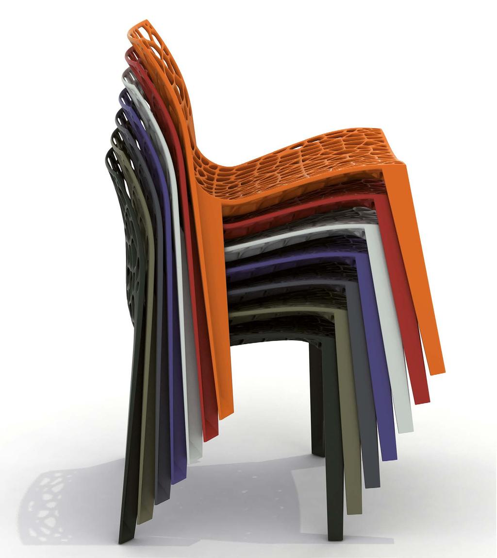 CORAL CHAIR SIZE, WEIGHT AND MATERIAL Suitable