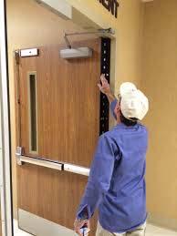 Doors Testing K 211 K211 Means of Egress General Aisles, passageways, corridors, exit discharges, exit locations, and accesses are in accordance with Chapter 7, and the means of egress is