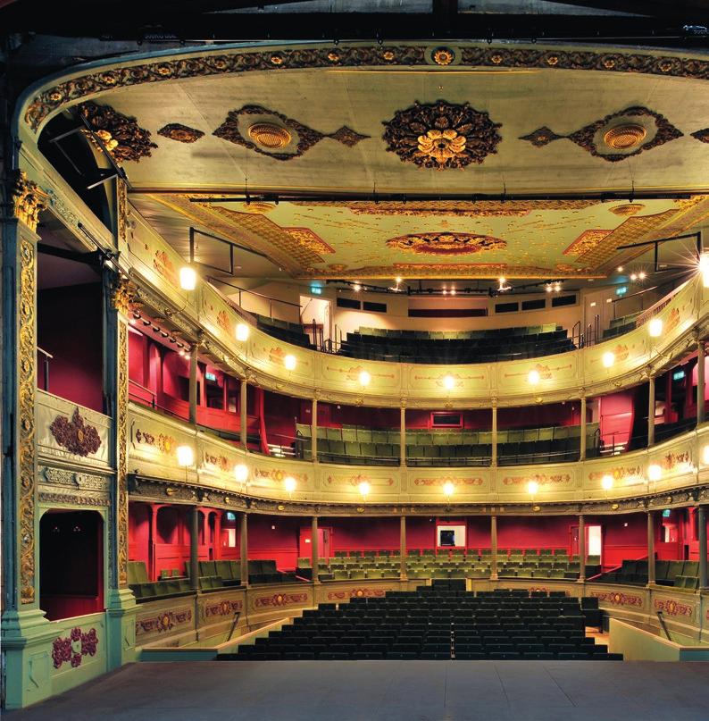 The HI-FOG system was installed during a complete refurbishment of the theatre, with the tubing installed within some very tight spaces of the building fabric.