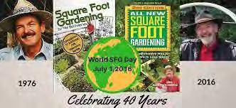 What is Square Foot Gardening? A method of gardening developed by Mel Bartholomew.