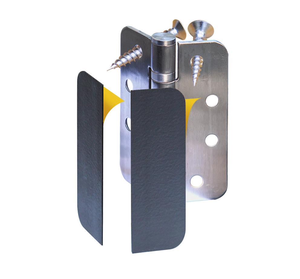 Exifire Ironmongery Protection Exifire Ironmongery Protection is manufactured from a high performance 1mm flexible intumescent sheet.