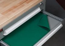 * Drawer Drawer Bottom Inserts Qty to Fit Drawer Left-Right Front-Back Slender 2 - Standard 2 2 HF1003030 Medium 2 2 Extra 2 3 Double Green Felt