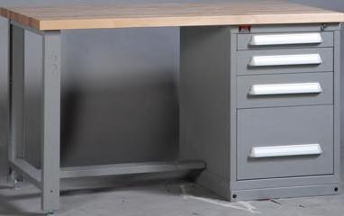 PRE-ENGINEERED WORK BENCHES WORK BENCH CONCEPTIONS Choose pre-engineered units (single part number) or build your own by modifying the "consist of" lists.