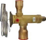 Thermostatic expansion valves Standard production is equipped by thermostatic expansion valves