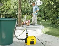 The thermal protection on the BP 4 Garden Pump protects against overheating whilst