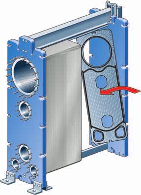 Be careful so that the frame plate and the pressure plate are always in parallel. Step Bolt No.