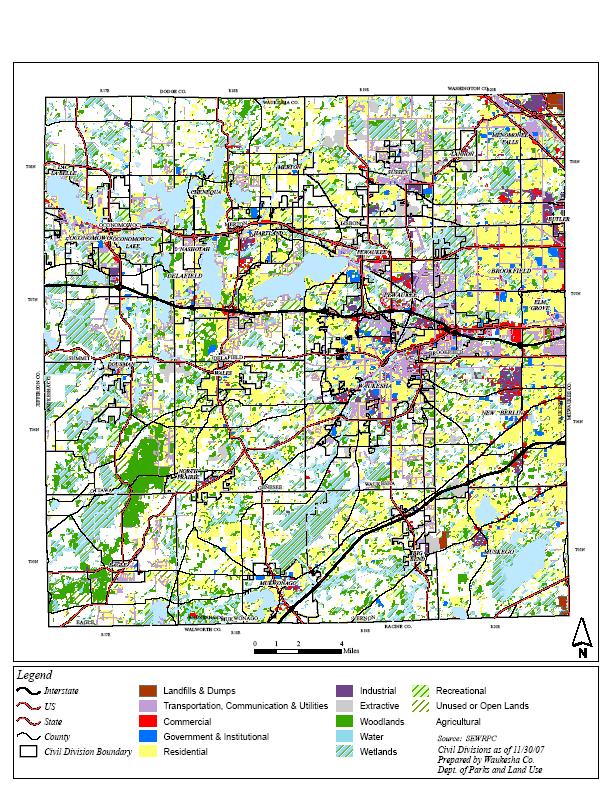 Map VII-1 Existing Land Use