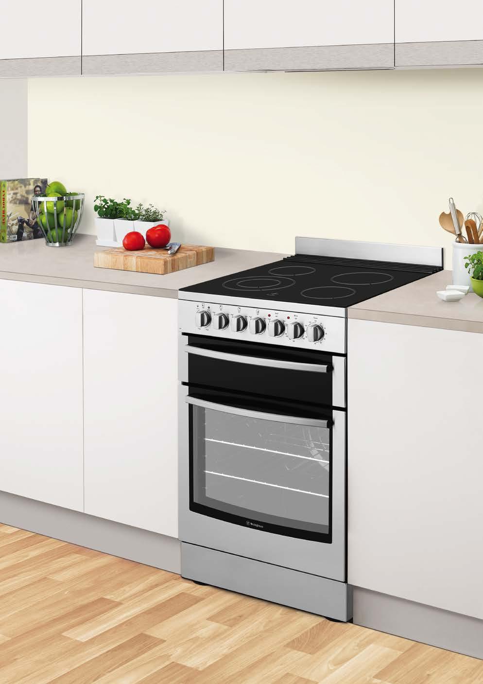 54cm & 60cm slot-in cooker range High performance cooktops Choose between