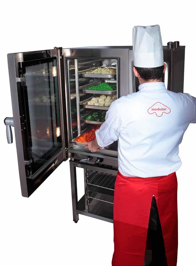 All cooking processes are designed and tested to achieve perfect results.