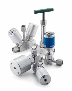 TS Biopharm Ferrules and Caps Process Valves and Manifolds Integral tube fitting ball valves in sizes up to 2 in.