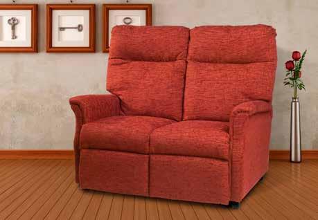 static sofa (52 internal width) in Ultima Tan fabric (range C)