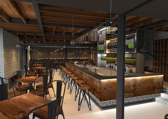 restaurant & coffee shop Concept 3D