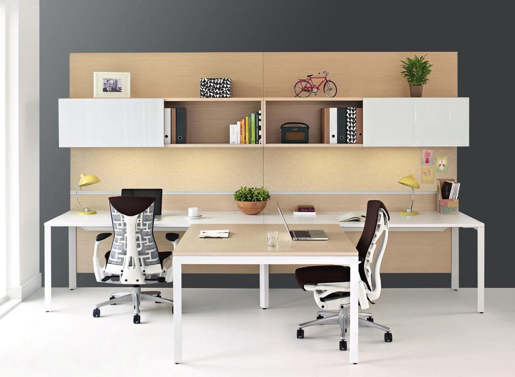 Work Well with Workwall Use Workwall to create welcoming private offices with storage and display space which complement