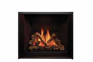 5 MODEL/FUEL Black Slab Liner C O N S U M E R AWA R E N E S S - Engineered to provide radiant heat for your home, fireplace surfaces (in particular the glass window)
