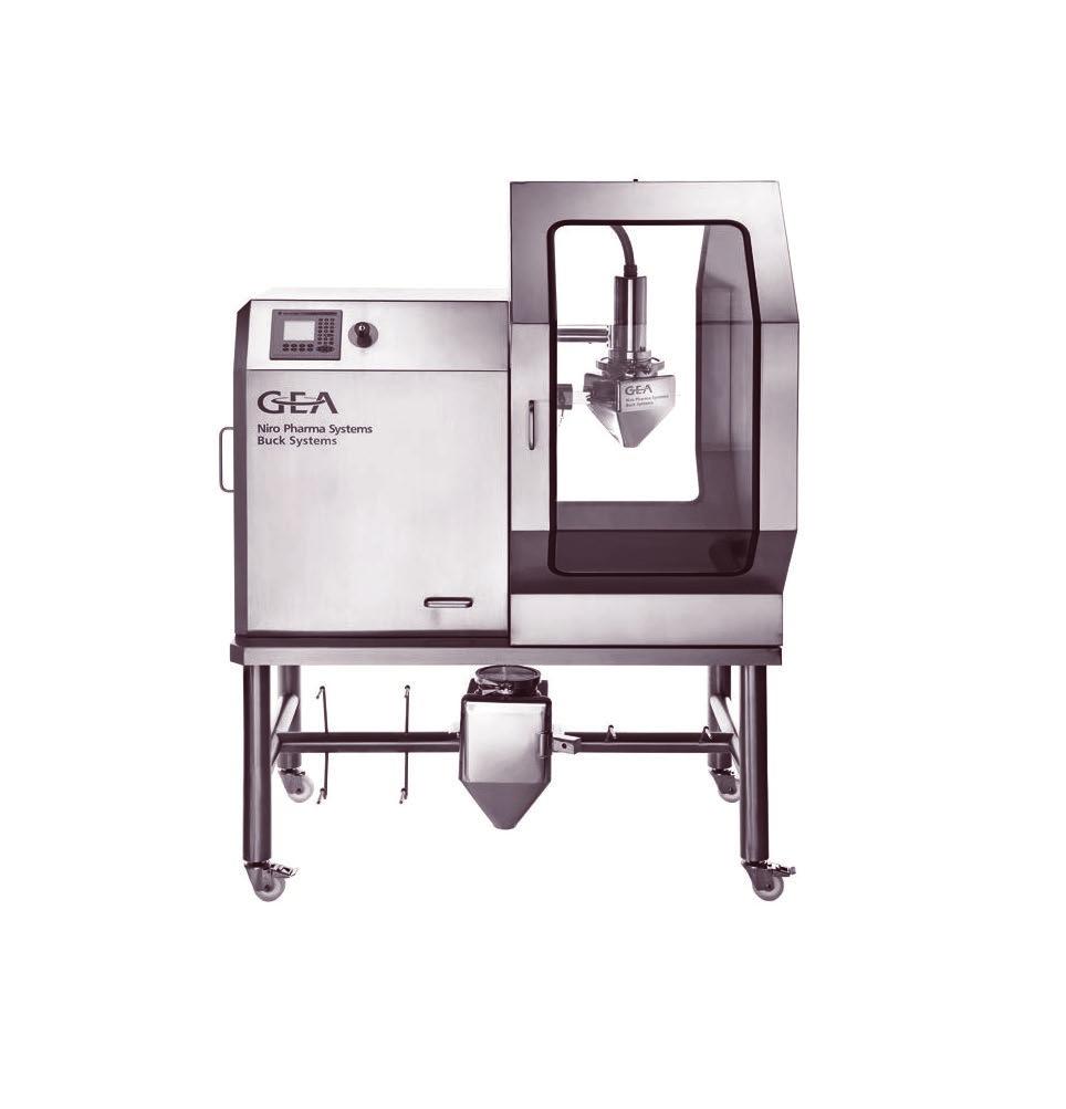 POWDER BLENDING GEA SP15 Blender, Lab Scale IBC Blending The SP15 Laboratory Blender from GEA is designed for small scale low shear tumble blending for powders and granular material.