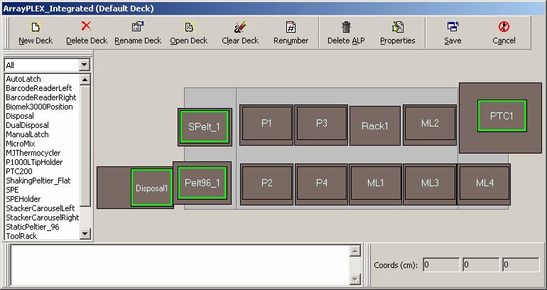 18 Shaking Peltier Device 1.4.2 Manually Framing the Shaking Peltier Position Manual Teach is a wizard-type interface that is used to manually frame deck positions on the Biomek 3000 workstation.