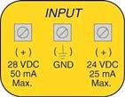 ELECTRICAL Step Five Wiring to Input Terminals: Signal input is always through the 24 VDC terminal.
