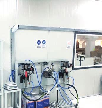 KR BM 1700 AUTOMATIC OSCILLATING SPRAYING MACHINE Wider Painting Capacity KR BM 1700 can be produced wider as able to paint parts up to 1500 mm width TECHNICAL SPECIFICATIONS 05 Dimensions Total