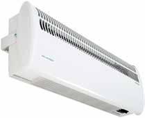 CAT NO CH06CSiRX CH06CPiRX CH09iRX CH12iRX CH15iRX CA1309S CA1312S CA1509S CA1512S CA1514S CA1516S Commercial Fan Heaters (CRX2 wireless controller required) 6kW, Single phase, 2 heat settings 52dBA,