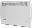 Includes Switch & Grille 3kW Recessed, fan only setting Panel Heaters Splashproof - White 500W + Thermostat & Switch 1000W + Thermostat & Switches 1500W + Thermostat & Switches 2000W + Thermostat &