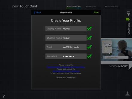 How to make a TouchCast // Register