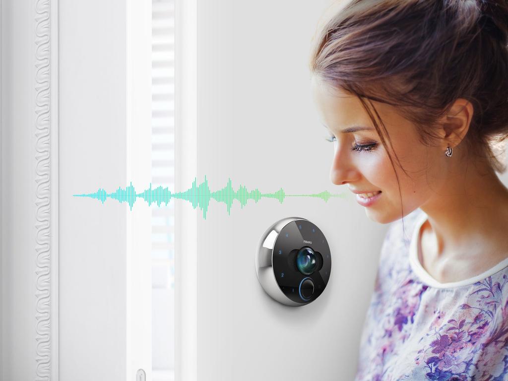 THE MAGIC OF YOUR VOICE FIBARO Intercom will learn and recognize the individual timbre of your voice.