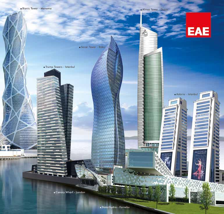 The EAE group of companies has over 2,200 employees worldwide and EAE reliable products are used in 65 countries, from United Kingdom to Taiwan.