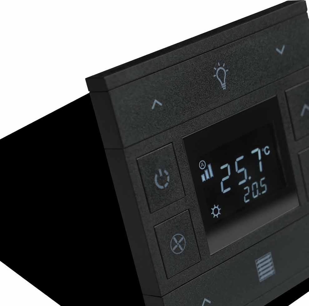 Thermostat Switch Socket a simple touch, unlimited comfort thermostats Expandable up to 4 folds, Oria thermostat provide a wide collection of possibilities for all spaces where both thermostats and