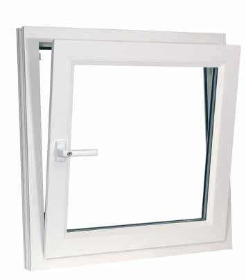 As a result of the unique properties of the Tilt & turn window, they