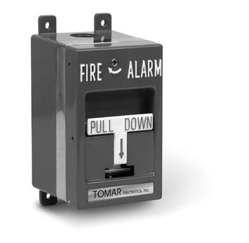 FIRE ALARM PULL STATIONS RMS Series The RMS series of manual pull stations are a high quality non toxic and low profile design with smooth edges that offer an attractive yet functional design.