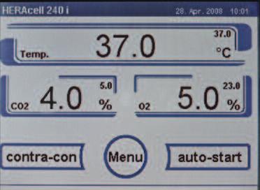 automatically (auto-cal) and remains in place even during ContraCon high temperature