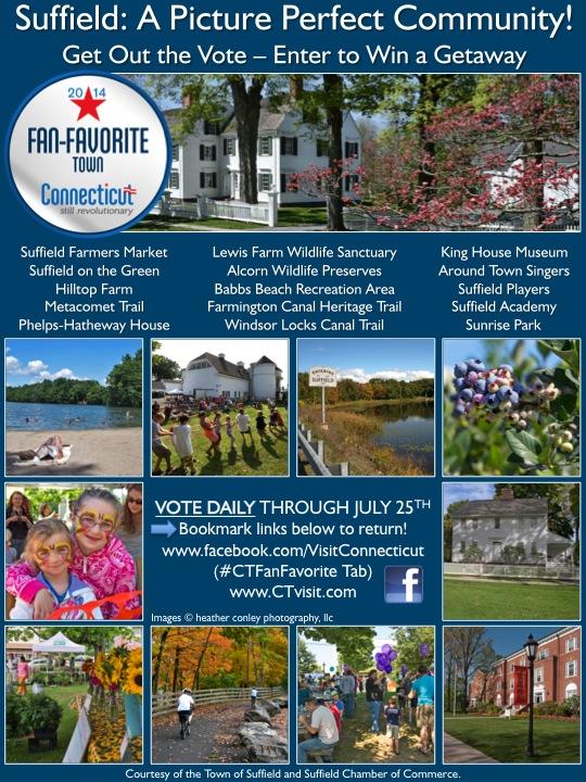 Cultural Heritage Tourism Suffield, CT Actions Joint Marketing Advertisements
