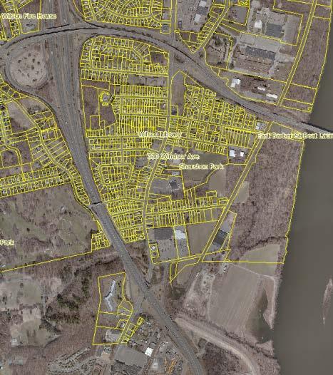 Neighborhood Commercial Development Wilson, CT Issues Elevated Highway separating neighborhood from