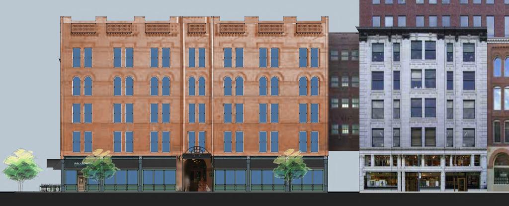 4 7th Street- Proposed Elevation /8" = '-0" Operable