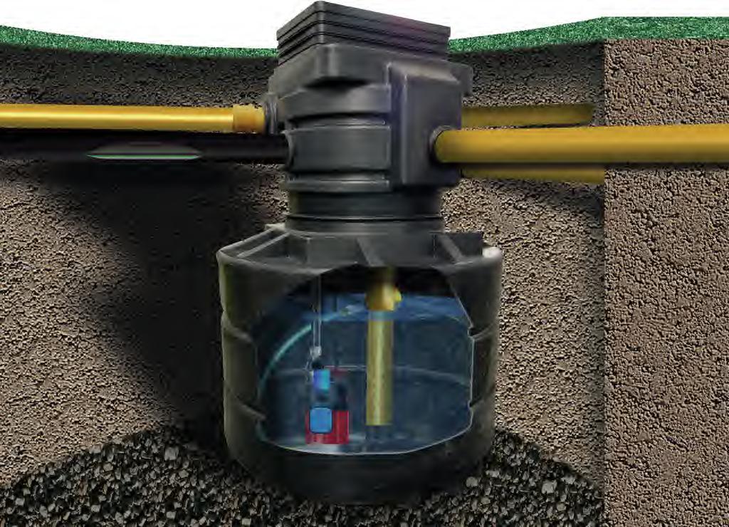 As well as appliances inside your home this system can also supply rainwater to your garden by simply branching off the pressure pipe from the pump to a tap or hose connection.