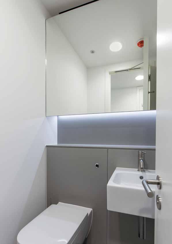 SOLID SURFACE Corian duct panels are manufactured from either 6mm or 13mm Corian solid surface material which is bonded to a
