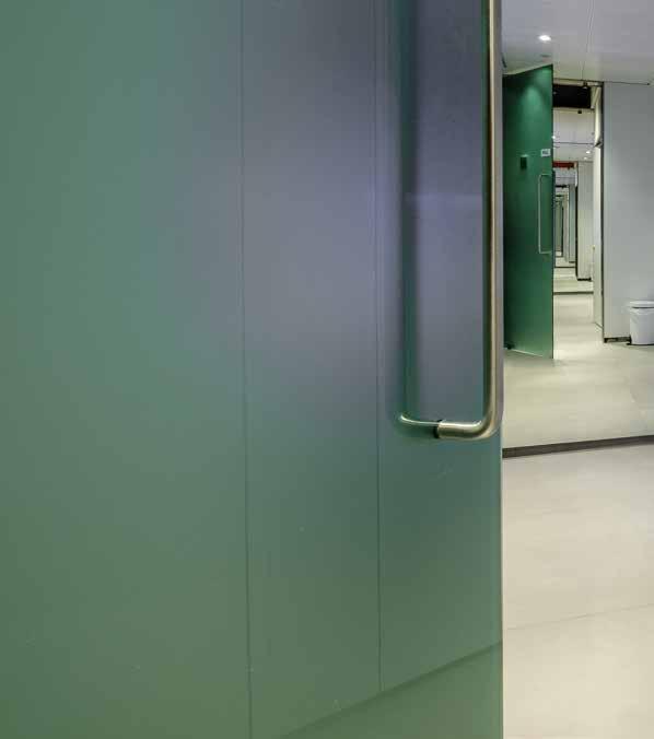 PROJECT HIGHLIGHT / OFFICES, EUSTON OFFICES, EUSTON We created stylish new washrooms on all levels of this London office building as part of a large refurbishment project.