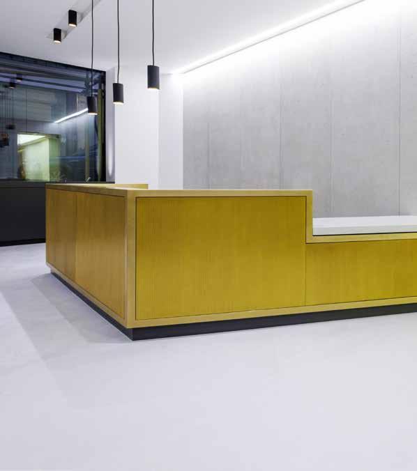 PROJECT HIGHLIGHT / IMPERIAL HOUSE, HOLBORN IMPERIAL HOUSE, HOLBORN Together with our sister company, Cre8 Joinery Solutions, we created a contemporary new reception area and installed new washrooms