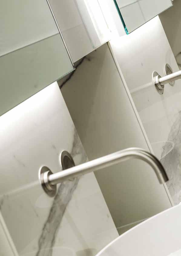 GRANITE & MARBLE Affording all the luxury of a natural material, granite is available in a range of finishes. Perfect for the most exclusive washrooms, granite is extremely durable and hardwearing.