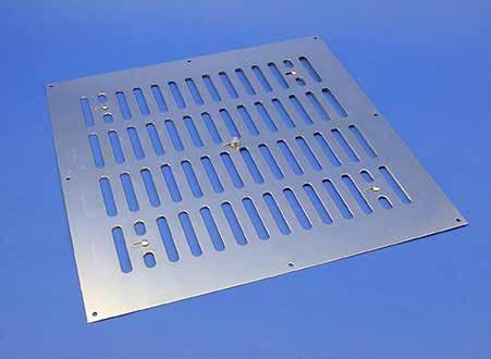 A range of special order metal ventilators is available on request.