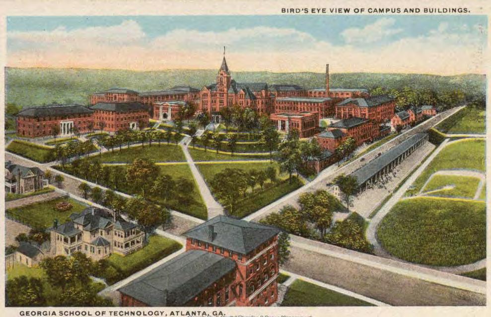 Georgia Tech 1920 View of