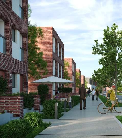 COMPLETE urban village South Residential rendering UNIVERSITY DISTRICT