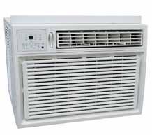 Cooling/Electric Heat 18,000 to 25,000 BTUH REG-183L 18,000 BTUH full feature remote, 24-hour on/off timer Energy saver mode, Designed for supplemental electric heat only, thermostat cycles heating