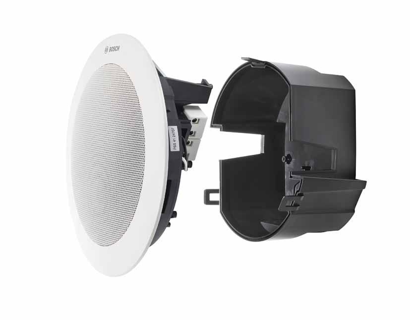 LC4 Wide Angle Ceiling Loudspeaker 3 Convenient rotating screw clamps