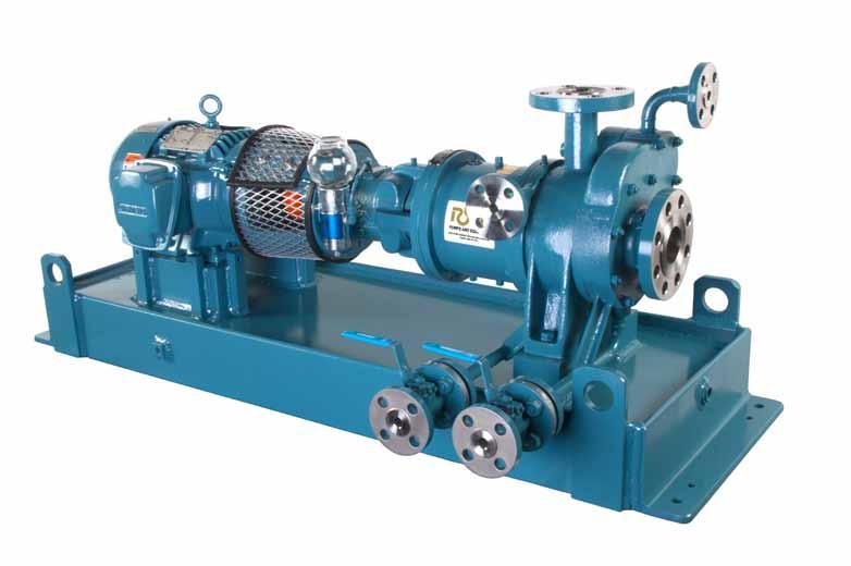 CHEMICAL PROCESSING INDUSTRY Low NPSH Sealless Magdrive Pumps Roth offers sealless magnetically driven pumps, which require an NPSHr of only 1 ft. (0.30m) FULL CURVE.