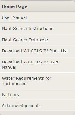 WUCOLS IV Key Points 1. WUCOLS is a guide to plant water needs and is not a method for estimating landscape water needs. 2.