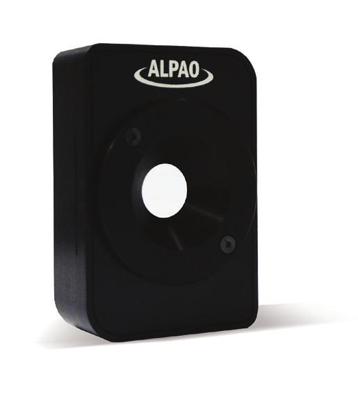 ALPAO Deformable Mirrors are based on continuous reflective surface motioned by magnetic actuators.